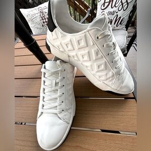 Zara white leather sneakers for men size 41 /8